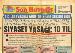 Son Havadis Gazetesi 20 Ekim 1982 - Asil Çelik Diğer Sınai Kuruluşlarla Mukayese Edilemez GZ102244 - 2