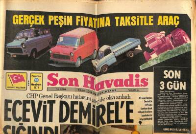 Son Havadis Gazetesi 20 Haziran 1977 - ODTÜ Üniversiteler Kapsamına Alınıyor GZ74082 - 1