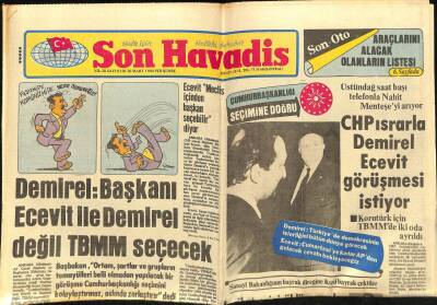 Son Havadis Gazetesi 20 Mart 1980 - 1980 Turizm Mevsimi 26 Mart Gecesi Ajda Pekkanın da Katılmasıyla Ankarada Açılacak GZ65574 - 1