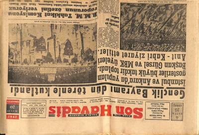 Son Havadis Gazetesi 20 Mayıs 1961 - Fenerbahçe Vefayada Bir Puan Verdi1-1 GZ56530 - 1