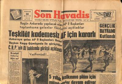 Son Havadis Gazetesi 20 Mayıs 1962 - Doğanın İstifasını Başvekil Kabul Etti GZ93502 - 1