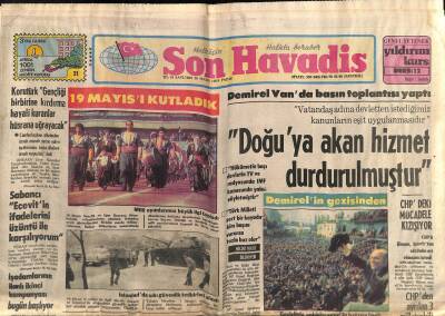 Son Havadis Gazetesi 20 Mayıs 1979 - Behice Boran Ve 330 Arkadaşı Serbest Bırakıldı - Gazeteci Kadri Kayabal Vefat Etti GZ118108 - 1