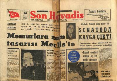 Son Havadis Gazetesi 20 Temmuz 1966 - Cevdet Sunay İstanbul`a Geliyor GZ80465 - 1