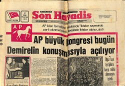 Son Havadis Gazetesi 21 Ekim 1974 - Ayhan Işık'ın Tahtına Cüneyt Arkın Mı Oturdu ? GZ160281 - Gökçekoleksiyon