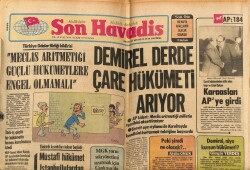 Son Havadis Gazetesi 21 Ekim 1979 - Müşerref Tezcan Hem Şarkı Söylüyor Hem Plak Dağıtıyor GZ69730 - 1