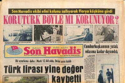 Son Havadis Gazetesi 21 Eylül 1978 - Grace Robbins Tırnaklarına Oje Yerine Altın Sürüyor GZ88428 - 1