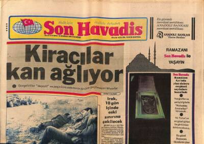 Son Havadis Gazetesi 21 Haziran 1982 - Türk Sanat Müziğinin Sarışın Assolisti Hülya Sözer Sarışınlıktan Bıktı GZ69110 - 2