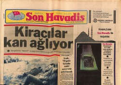 Son Havadis Gazetesi 21 Haziran 1982 - Türk Sanat Müziğinin Sarışın Assolisti Hülya Sözer Sarışınlıktan Bıktı GZ69110 - 1