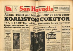 Son Havadis Gazetesi 21 Kasım 1963 - Lokomotif İşinde Hala Netice Yok GZ65343 - 2