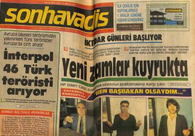 Son Havadis Gazetesi 21 Kasım 1983 - Yunanistan Masaya Oturmaktan Kaçıyor GZ58581 - 1