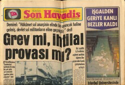 Son Havadis Gazetesi 21 Mart 1978 - İstanbul Üniversitesinde Zarar 15 Milyon Lira GZ69310 - 2