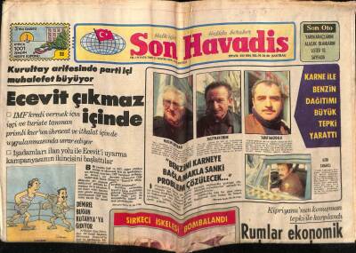 Son Havadis Gazetesi 21 Mayıs 1979 - Seher Şeniz , Sahneye Bedevileri Getirdi GZ69238 - 1