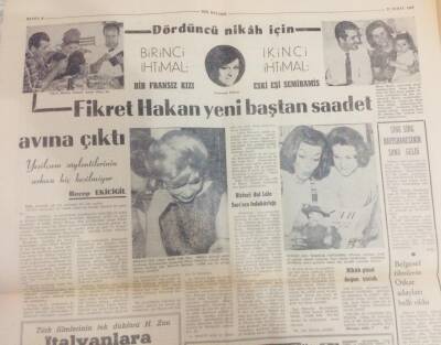 Son Havadis Gazetesi 21 Şubat 1967 - Fikret Hakan Yeni Baştan Saadet Avına Çıktı GZ59361 - 1