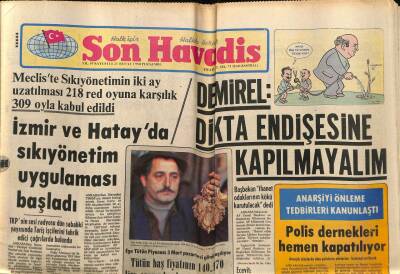 Son Havadis Gazetesi 21 Şubat 1980 - Titonun Durumu Ciddiyetini Koruyor GZ80443 - 1