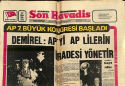 Son Havadis Gazetesi 22 Ekim 1974 - Ankara'da Kolera Salgını Başladı - Karabük'te Halk Yağ Almak İçin Kuyruğa Giriyor GZ160268 - Gökçekoleksiyon