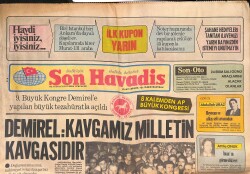 Son Havadis Gazetesi 22 Ekim 1978 - Zeki Müren '' Yaptığım Her Hareket Attığım Her Adım İçin Bilinçliydi '' GZ134657 - 1