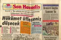 Son Havadis Gazetesi 22 Eylül 1979 - İzzet Altınmeşe Artık Sahneden Korkmuyor GZ69099 - 2