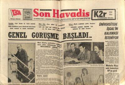 Son Havadis Gazetesi 22 Haziran 1968 - Muhafız Alayı Eski Komutanı APye Girdi GZ74175 - 1