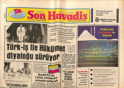 Son Havadis Gazetesi 22 Haziran 1982 - Müjde Ar Yaptığım Her Hareket Olay Oluyor GZ69109 - 2
