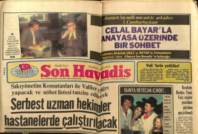 Son Havadis Gazetesi 22 Kasım 1980 - Nurşen Ersenin Yıldızı Her Geçen Gün Parlıyor GZ59035 - 1