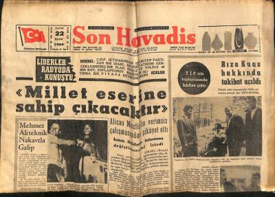 Son Havadis Gazetesi 22 Mayıs 1966 - Demirel Millet Eserine Sahip Çıkacaktır Dedi GZ99041 - 1