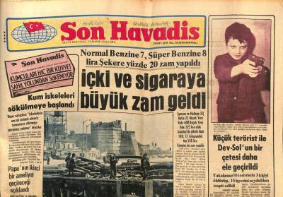 Son Havadis Gazetesi 22 Mayıs 1981 - Ayşe Tunalının Sesi Soluğu Kesildi GZ69818 - 1