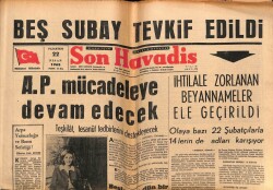Son Havadis Gazetesi 22 Nisan 1963 - Nüfus Başına Yıllık Milli Gelir 1200 Liraya Düştü GZ69329 - 1