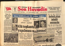 Son Havadis Gazetesi 22 Ocak 1968 - Enrico Macias'ın Oğlu Oldu - Dalida Başarıdan Başarıya Koşuyor GZ158783 - Gökçekoleksiyon