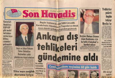 Son Havadis Gazetesi 22 Ocak 1980 - Konuğumuz Seyyal Taner GZ56412 - 1