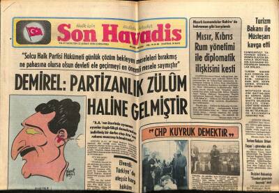 Son Havadis Gazetesi 22 Şubat 1978 - Yıldız Tezcan Bu Akşam 5 Türkü İle Ekranlarda GZ72344 - 1