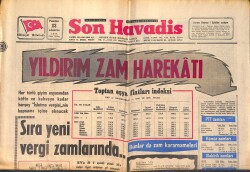 Son Havadis Gazetesi 23 Ağustos 1971 - Nazan Olcay'ın Tek Merakı Fotoğraf GZ158805 - Gökçekoleksiyon