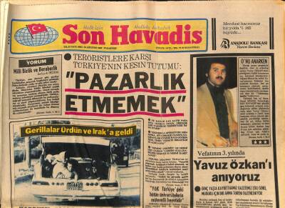 Son Havadis Gazetesi 23 Ağustos 1982 - Uçan Göz Hastanesi İstanbula Geldi GZ69168 - 2