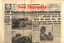 Son Havadis Gazetesi 23 Aralık 1961 - Ankaradaki Müessif Uçak Kazasında 27 Kişi Öldü GZ102034 - 1