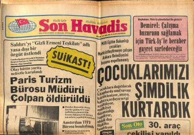 Son Havadis Gazetesi 23 Aralık 1979 - Selçuk Aslanla Olan Aşk Defterini Kapadım Diyen Emel Sayın , Türk Müziği İçin Kolları Sıvadı GZ91481 - 1