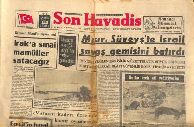 Son Havadis Gazetesi 23 Ekim 1967 - Menderes , Zorlu Ve Polatkanın Mezar Yerlerinin Tasdiki İçin Ankaraya Heyet Gitti GZ113995 - 1