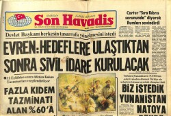 Son Havadis Gazetesi 23 Ekim 1980 - Devlet Başkanı Herkesin Tasarrufa Yönelmesini İstedi GZ65517 - 2