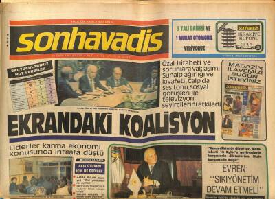 Son Havadis Gazetesi 23 Ekim 1983 - Türkiyenin İlk Sosyal Meskeni Bakıma Alınıyor GZ102159 - 2