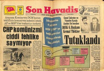 Son Havadis Gazetesi 23 Eylül 1976 - CHP Komünizmi Ciddi Tehlike Saymıyor GZ65516 - 1