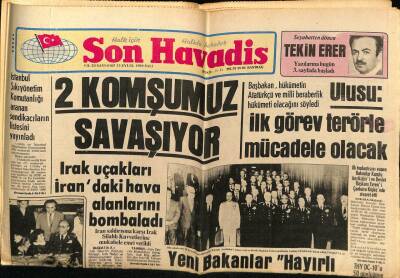 Son Havadis Gazetesi 23 Eylül 1980 - Profesyoneller Ter Döktü !.. * Perihan Sözen - Gönül Şenay - İnci Sanlı GZ69264 - 1