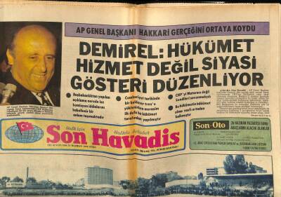 Son Havadis Gazetesi 23 Haziran 1978 - Suna Yıldızoğlu Soluğu Londrada Aldı GZ74051 - 1