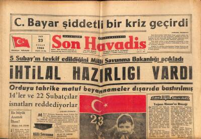 Son Havadis Gazetesi 23 Nisan 1963 - Mesleğine Küsen 7000 Doktor Var GZ88944 - 1