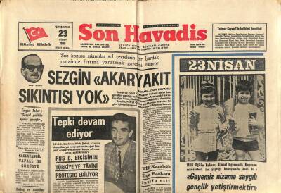 Son Havadis Gazetesi 23 Nisan 1969 - TRT Tasarısının Yuvarlak Masada Görüşülmesi İstendi GZ118112 - 1