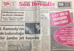 Son Havadis Gazetesi 23 Şubat 1972 - CHPnin Ve Anarşinin Anotomisi - GZ12135 - 1