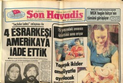 Son Havadis Gazetesi 23 Şubat 1981 - Yavuz Koral Her Gece Çiçek Yağmuruna Tutuluyor GZ102265 - 1