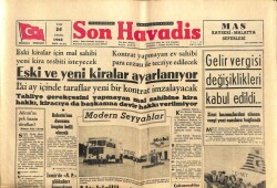 Son Havadis Gazetesi 24 Eylül 1963 - Y.T.P. İl Başkanları Alicanı Tasvip Ettiler GZ102114 - 1