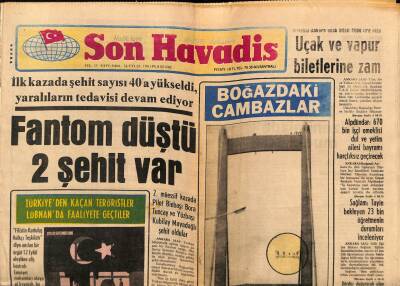Son Havadis Gazetesi 24 Eylül 1981 - Ülkü Giray İle Aytaç Kardüz Emekliliğe Hak Kazandı GZ69038 - 2