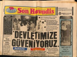 Son Havadis Gazetesi 24 Haziran 1982 - Lübnanda Ateşkes Yine Bozuldu GZ69108 - 2