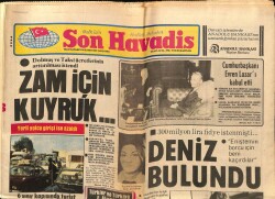 Son Havadis Gazetesi 24 Kasım 1982 - ABDde Kennedyden Bu Yana 440 Bin Kişi Öldürüldü GZ69769 - 2