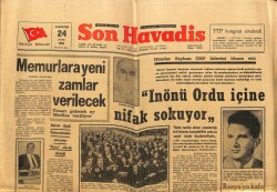 Son Havadis Gazetesi 24 Mart 1969 - Memurlara Yeni Zamlar Verilecek GZ65513 - 2