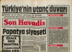 Son Havadis Gazetesi 24 Mayıs 1987 - Erzurumda Kıtlık Korkusu - Fakirlere Bedava Dilekçe Yazılır GZ102135 - 2